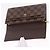 LOUIS VUITTON Damier Ebene Portefeuille Sarah Long Wallet N60491 LV Auth 194471A - vista 18