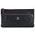 Borsa Clutch CHANEL Pelle Caviar Navy Silver CC Auth bs36769 Argento Blu navy - vista 2
