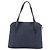 Borsa a Mano Christian Dior Trotter PVC Pelle Navy Tono Oro Auth 196124 - vista 3