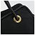 Céline Borsa Tote Circle CELINE Nylon Nero Oro Auth 195054A D'oro - vista 14