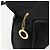 Céline Borsa Tote Circle CELINE Nylon Nero Oro Auth 195054A D'oro - vista 15