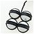LOUIS VUITTON Monogram Eclipse Set Ping Pong James Club Case LV Auth BA14606SM Monogramme - vue 10