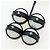 LOUIS VUITTON Monogram Eclipse Set Ping Pong James Club Case LV Auth BA14606SM Monogramme - vue 9