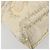 Borsa Tote CHANEL Patchwork Chain Tweed Ivory Gold CC Auth 195106SM D'oro Crudo - vista 11