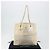Borsa Tote CHANEL Patchwork Chain Tweed Ivory Gold CC Auth 195106SM D'oro Crudo - vista 25