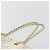 Borsa Tote CHANEL Patchwork Chain Tweed Ivory Gold CC Auth 195106SM D'oro Crudo - vista 8