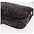 Borsa a tracolla FENDI Mamma Baguette Nylon e Paillettes 2 vie Marrone Oro Auth 196362SM D'oro - vista 13