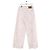 Autre Marque Jeans larghi Haikure ecru in cotone Crudo - vista 3