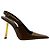 Saint Laurent Vernice Gloss Dune 110 Slingback Pumps Marrone - vista 2