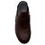 Zuecos Mules Calya de cuero marrón Hermès Castaño - vista 4