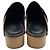 Zuecos Mules Calya de cuero marrón Hermès Castaño - vista 5
