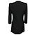 Saint Laurent Noir / Rouge Colorblock Button Front Wool Coat Multiple colors - view 3