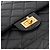 CHANEL - Borsa a tracolla 2.55 Chanel in pelle stropicciata nera Nero - vista 5