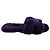 Hermès Sandali Oran in shearling traforato Hermes Purple H Porpora - vista 2