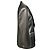 Blazer cruzado entallado Brunello Cucinelli Gunmetal / Silver Metallic - vista 2
