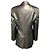 Blazer cruzado entallado Brunello Cucinelli Gunmetal / Silver Metallic - vista 3