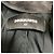 Dsquared2 Black Zip Front Leather Jacket with Fabric Trim - view 4