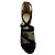 Sandalias Vantage de ante negro con inserciones de encaje Jimmy Choo - vista 4