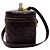Chanel Burgundy Quilted Leather Vanity Case Red - view 2