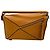 Borsa a spalla Puzzle Loewe in pelle di vitello grana Tan Cammello - vista 3