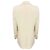 Autre Marque Blaze Milano Ivory One Button Wool Blazer Beige - view 3