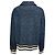 Autre Marque St. John Blue Tweed Bomberjacke mit Goldknöpfen Blau - Ansicht 3