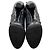 Botines Chanel de piel acolchada negra Negro - vista 6