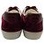 Sneakers Gucci G75 in velluto bordeaux / camoscio Rosso - vista 5