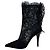 Botines Heron de encaje negro Alexander McQueen - vista 3
