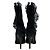 Botines Heron de encaje negro Alexander McQueen - vista 5