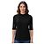Emilio Pucci plissierter Strickpullover in Schwarz mit Dreiviertelärmeln und Mesh-Details an den Ärmeln - Ansicht 6