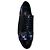 Chanel schwarze elastische Spitzen-Schnürschuhe mit Pailletten - Ansicht 3
