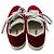 Sneakers basse Chanel in camoscio rosso - vista 4