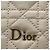 Borsa camera con patta in pelle Cannage beige Christian Dior - vista 9
