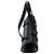 Borsa a tracolla Gucci in pelle nera Bamboo Bullet Nero - vista 2