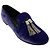 Pantofole smoking Giuseppe Zanotti in velluto cipriato viola con nappe di cristallo