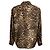 Blusa de seda Nili Lotan con estampado de leopardo marrón / negro - vista 3