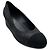 Décolleté wedge Chanel in pelle nera / camoscio Nero