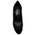 Décolleté wedge Chanel in pelle nera / camoscio Nero - vista 4