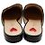 Mules Princetown Gucci in pelo di vitello con stampa leopardata Marrone - vista 5