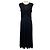 Ulla Johnson Maxikleid aus Bio-Baumwolle in Schwarz mit Raffel-Details