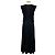 Ulla Johnson Maxikleid aus Bio-Baumwolle in Schwarz mit Raffel-Details - Ansicht 3