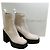 Stella Mc Cartney Botines de plataforma Skyla Stella McCartney Cream Beige - vista 6