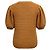 Ulla Johnson Grobstrick-Pullover mit kurzen Ärmeln aus Baumwolle und Lurex, Tan / Gold Metallic Kamel - Ansicht 3