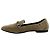 Mocasines de ante Taupe con punta fina Brunello Cucinelli con Monili Beige - vista 3