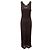 Autre Marque Diotima Emin Besticktes Midi-Kleid Nightshade Brown Braun