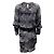 Isabel Marant Ellos Burnout-Samtkleid in Marineblau Multicolor - Ansicht 3