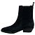 Botas Delena de ante negro desgastado Isabel Marant - vista 3