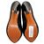 Mules platform slip-on in pelle nera Alexander McQueen Nero - vista 7