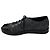 Sneakers basse Chanel Charcoal Grey / Black in tweed e pelle di agnello con logo CC e punta rinforzata Grigio - vista 3